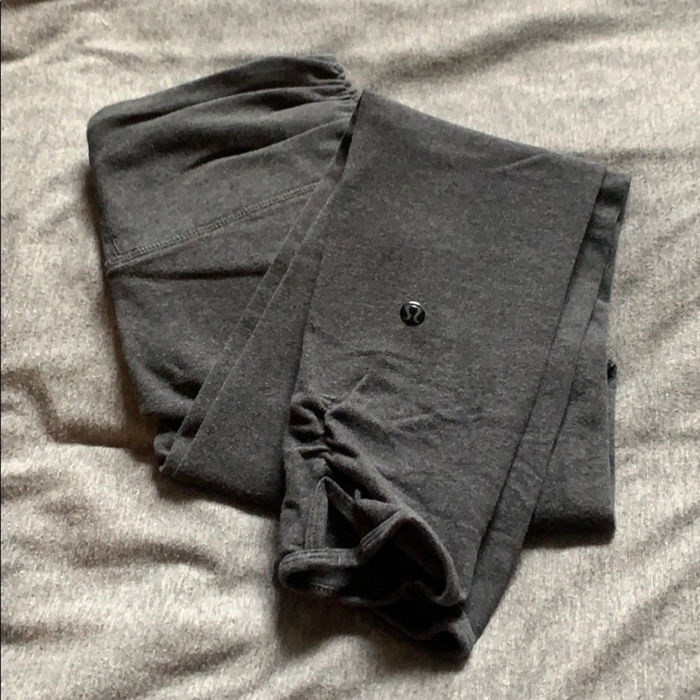 Lululemon Cotton Cropped Leggings Size 2